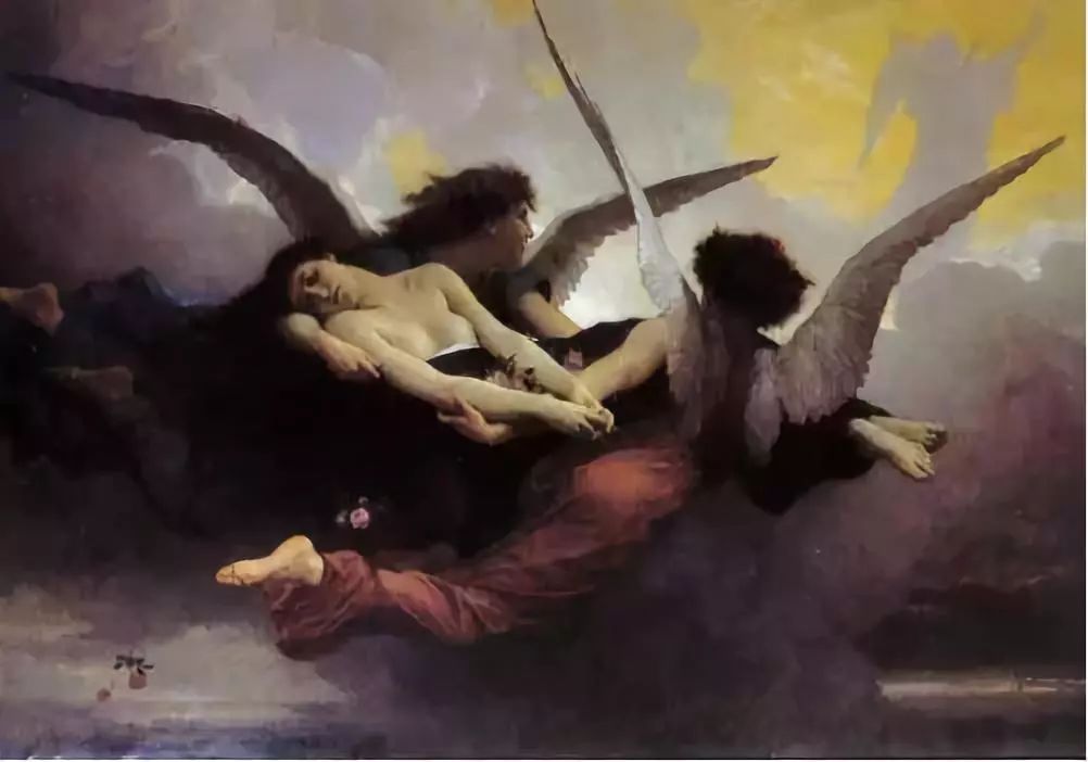 威廉.布罗格的油画《灵魂升天》