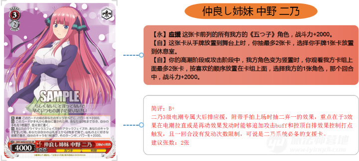 发售卡评 Ss众评五等分 二乃 旅法师营地 发售卡评 Ss众评五等分 二乃 旅法师营地